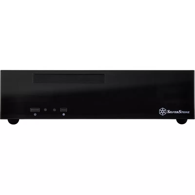 SilverStone MILO ML09 - Desktop - Mini-ITX - χωρίς τροφοδοτικό (SFX12V) - Μαύρο - USB/Audio (SST-ML09B)