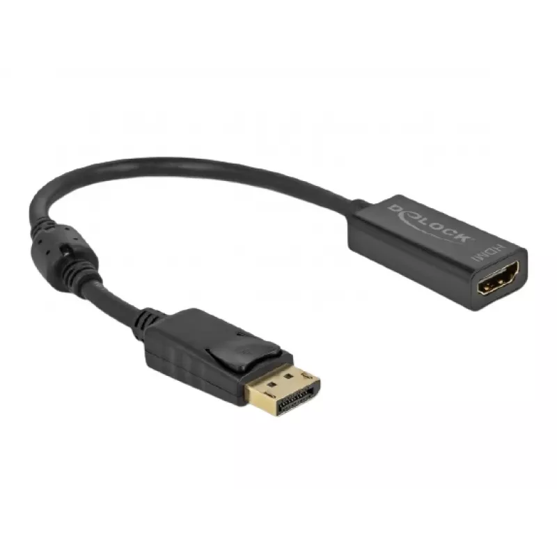 Αντάπτορας DisplayPort 1.2 αρσενικό σε HDMI θηλυκή 4K DeLOCK 63559