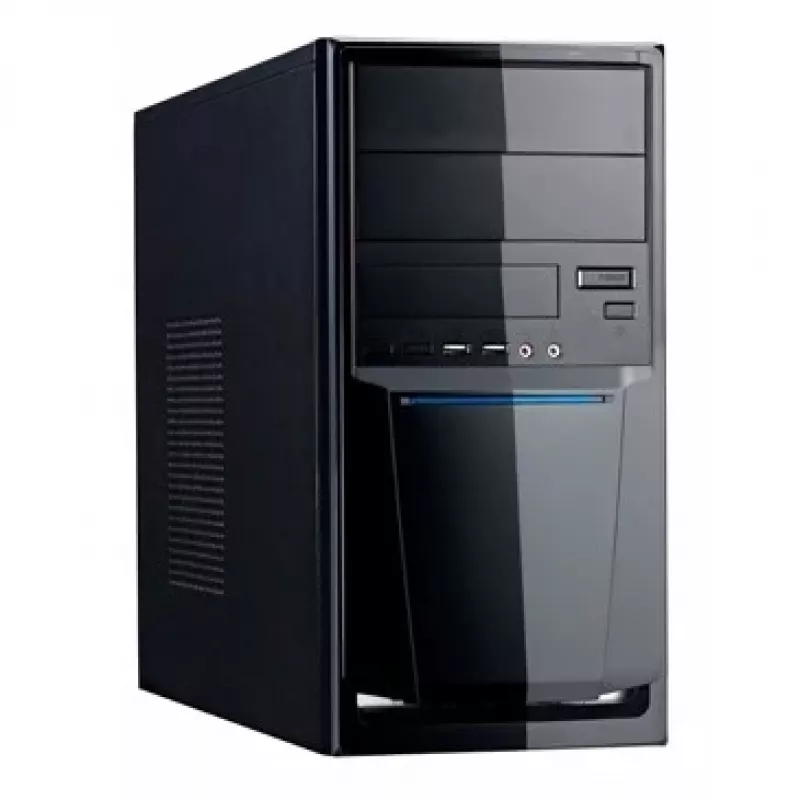 Linkworld 7271-23 κουτί υπολογιστή Midi Tower μαύρο
