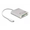 Αναγνώστης καρτών DeLOCK 91005 USB 3.2 Gen 1 Type-C Γκρι CF MMC MicroSD