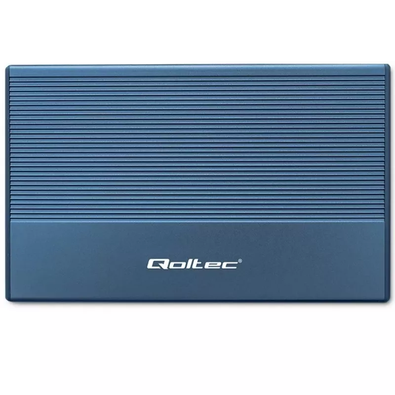 Εξωτερική θήκη 2,5 ιντσών SSD/HDD QOLTEC 52276 USB 3.0 SATA έως 2 TB