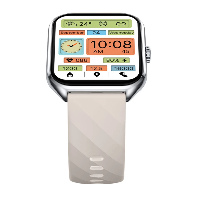 Zeblaze GTS 4 Smartwatch, ασημί (GTS 4 ασημί)