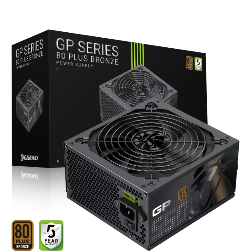 Gamemax τροφοδοτικό, 80 PLUS, Bronze | GP 550B | 550 W