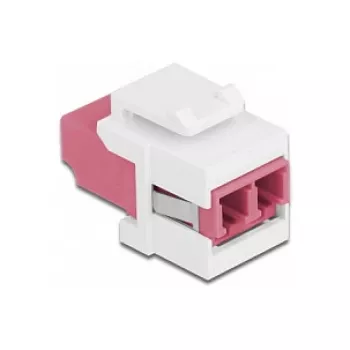 Μονάδα Keystone LC Duplex υποδοχή θηλυκή σε LC Duplex υποδοχή θηλυκή DeLOCK 86818
