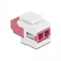 Μονάδα Keystone LC Duplex υποδοχή θηλυκή σε LC Duplex υποδοχή θηλυκή DeLOCK 86818