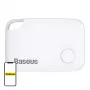 Baseus T2 ZLFDQT2-02 μίνι εντοπιστής κλειδιών (tracker), 75 mAh, 80–100 dB, λευκό