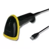 Qoltec 50867 αναγνώστης γραμμωτού κώδικα λέιζερ 1D/2D, USB, μαύρος
