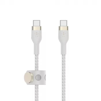 Belkin BOOSTCHARGE PRO Flex Καλώδιο USB 1 m USB 2.0 USB C λευκό (CAB011BT1MWH)