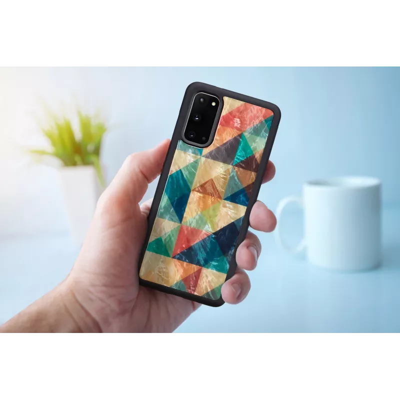 Θήκη προστασίας iKins για Samsung Galaxy S20 — Mosaic μαύρο