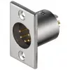 Wentronic Goobay Βύσμα μικροφώνου εντοιχισμού με επιχρυσωμένες επαφές - 5 ακίδων (11966)