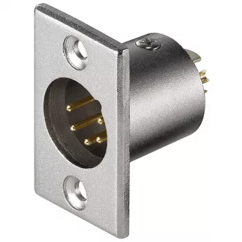 Wentronic Goobay Βύσμα μικροφώνου εντοιχισμού με επιχρυσωμένες επαφές - 5 ακίδων (11966)