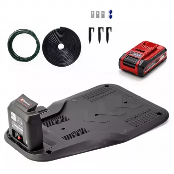 Power X-Change ρομπότ γκαζόν FREELEXO CAM PLUS 600 (κόκκινο/μαύρο, μπαταρία Li-Ion Plus 4,0Ah, κάμερα + αισθητήρας)