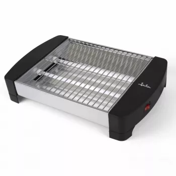 Jata JETT1587 φρυγανιέρα, 400 W, 2 ράβδοι χαλαζία, αφαιρούμενος δίσκος ψίχουλων, ανοξείδωτο ατσάλι, μαύρη