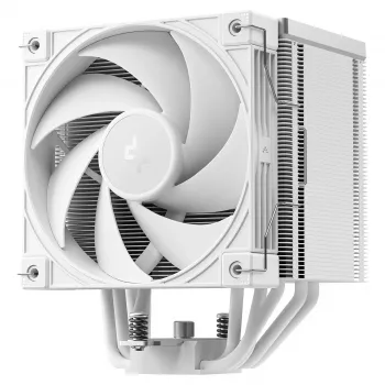 Αερόψυκτρα επεξεργαστή DeepCool AK500 G2 WH, ανεμιστήρας 120 mm, μέγιστη πίεση αέρα 3,33 mmH2O, 117×129×159 mm, λευκό