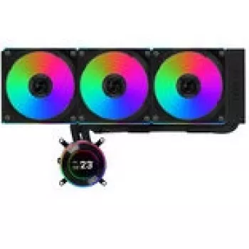 Lian Li GA II Hydroshift II LCD-C 360CL Επεξεργαστής All-in-One Υδρόψυξη 12 cm Μαύρο 1 τεμ.
