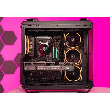 DistriNode Gaming PC κατά παραγγελία — Ryzen 7 9800X3D + RTX 5070 Ti, 32GB DDR5