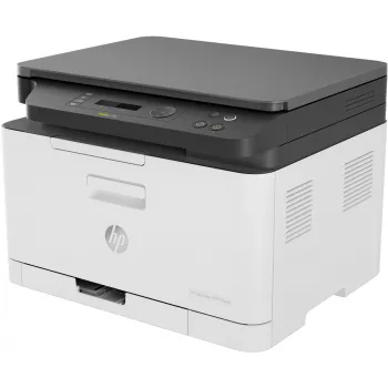 Πολυμηχάνημα laser HP Color Laser MFP 178nw — έγχρωμη εκτύπωση, A4, 18 σελίδες/λεπτό (ασπρόμαυρο), Wi‑Fi, Ethernet, σάρωση διπλής όψης