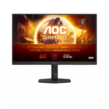 AOC G4 Q27G4XF Οθόνη υπολογιστή 68,6 cm (27 inch) 2560 x 1440 Pixel Quad HD LED μαύρο, γκρι