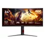 AOC G4 CU34G4Z Οθόνη υπολογιστή 86,4 cm (34 inch) 3440 x 1440 Pixel Wide Quad HD LED μαύρο, κόκκινο