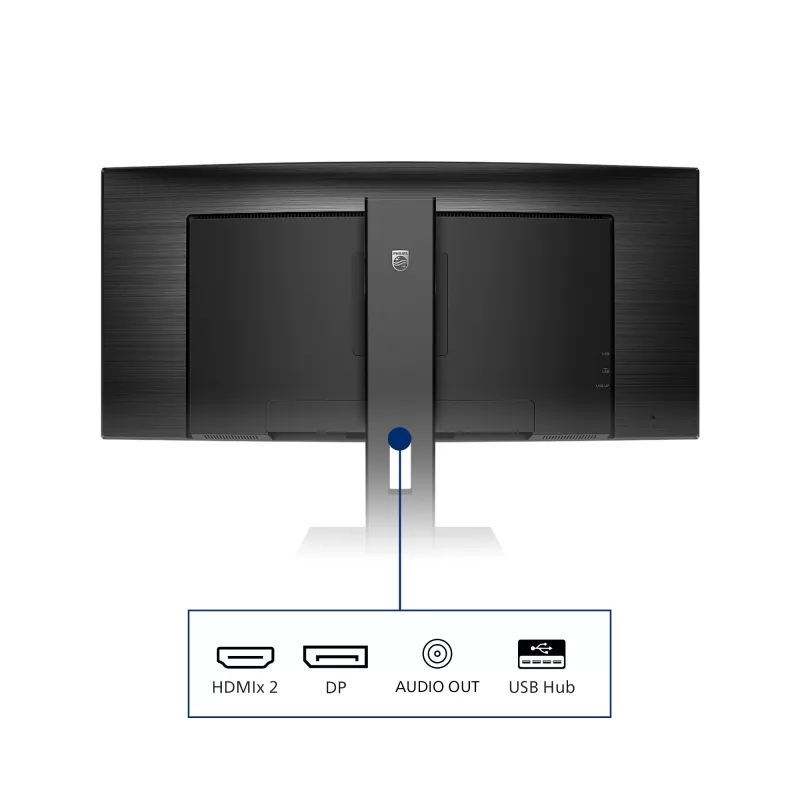 Philips B Line 345B1C/00 Οθόνη υπολογιστή 86,4 cm (34 inch) 3440 x 1440 Pixel Quad HD LCD Μαύρο