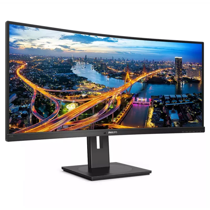 Philips B Line 345B1C/00 Οθόνη υπολογιστή 86,4 cm (34 inch) 3440 x 1440 Pixel Quad HD LCD Μαύρο