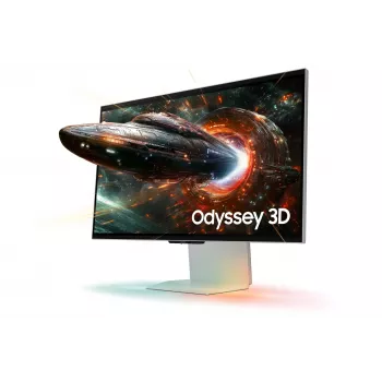 Samsung G90XF Οθόνη υπολογιστή 68,6 cm (27 ίντσες) 3840 x 2160 Pixel 4K Ultra HD LCD Ασημί