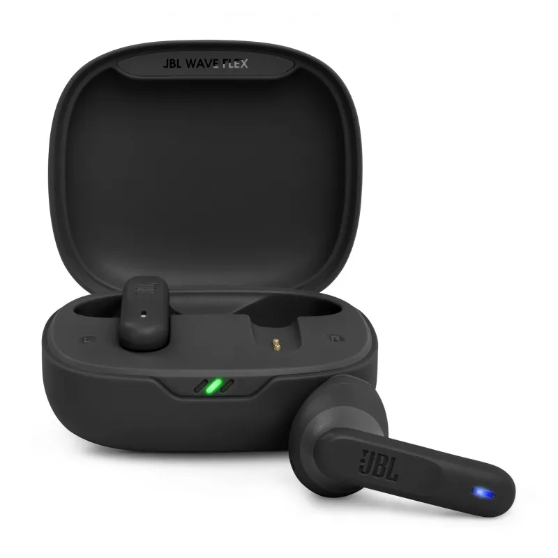 JBL Wave Flex 2 Ακουστικά Ασύρματα In-Ear Κλήσεις/Μουσική USB Type-C Bluetooth Μαύρο