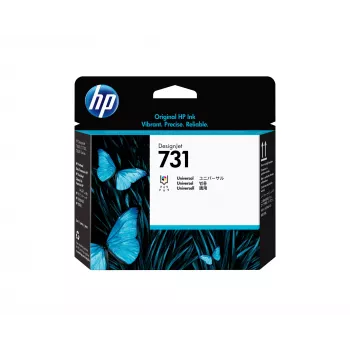 HP 731 DesignJet Κεφαλή εκτύπωσης, HP DesignJet T1700 Σειρά εκτυπωτών, Θερμική εκτύπωση inkjet, Κυανό, Φωτογραφικό μαύρο, Ματ μαύρο, Ματζέντα, Κίτρινο, Γκρι, Σιγκαπούρη, 28 mm, 143 mm