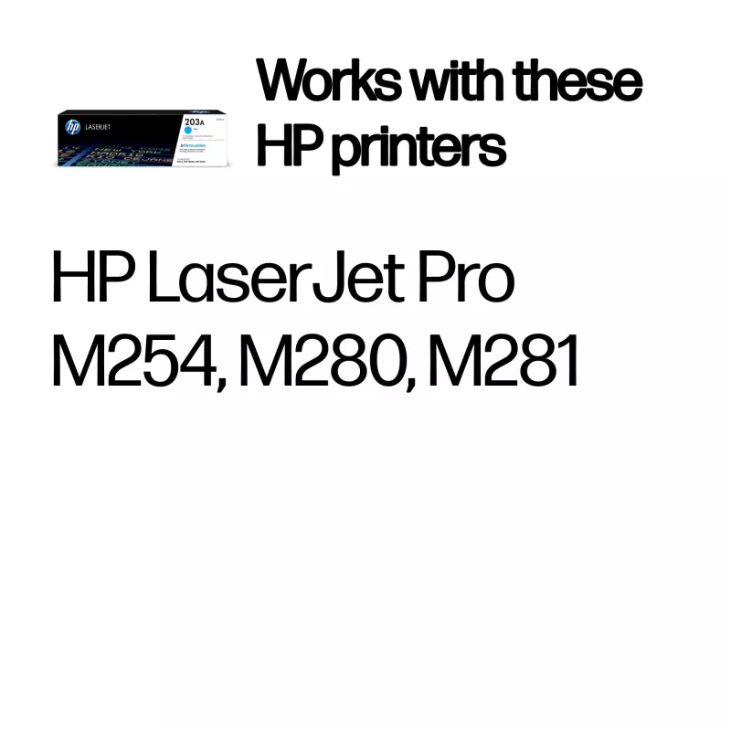 HP 203A Κυανό Γνήσιο τόνερ LaserJet