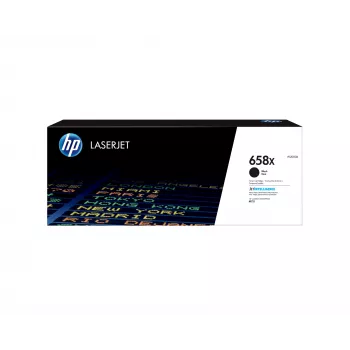 HP 658X Υψηλής Απόδοσης Μαύρο Original Τόνερ LaserJet