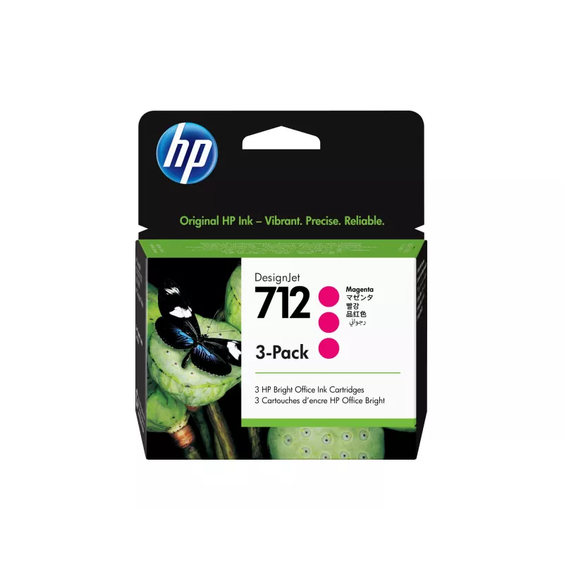 HP 712 3 τεμ. 29 ml Ματζέντα DesignJet Μελάνι