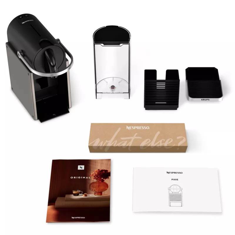 Krups Pixie XN306T10 Καφετιέρα Ημιαυτόματη Μηχανή Καφέ με Κάψουλες 0,7 L