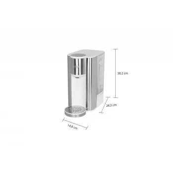 Unold Ava βραστήρας 2,5 l 2600 W ασημί, λευκό