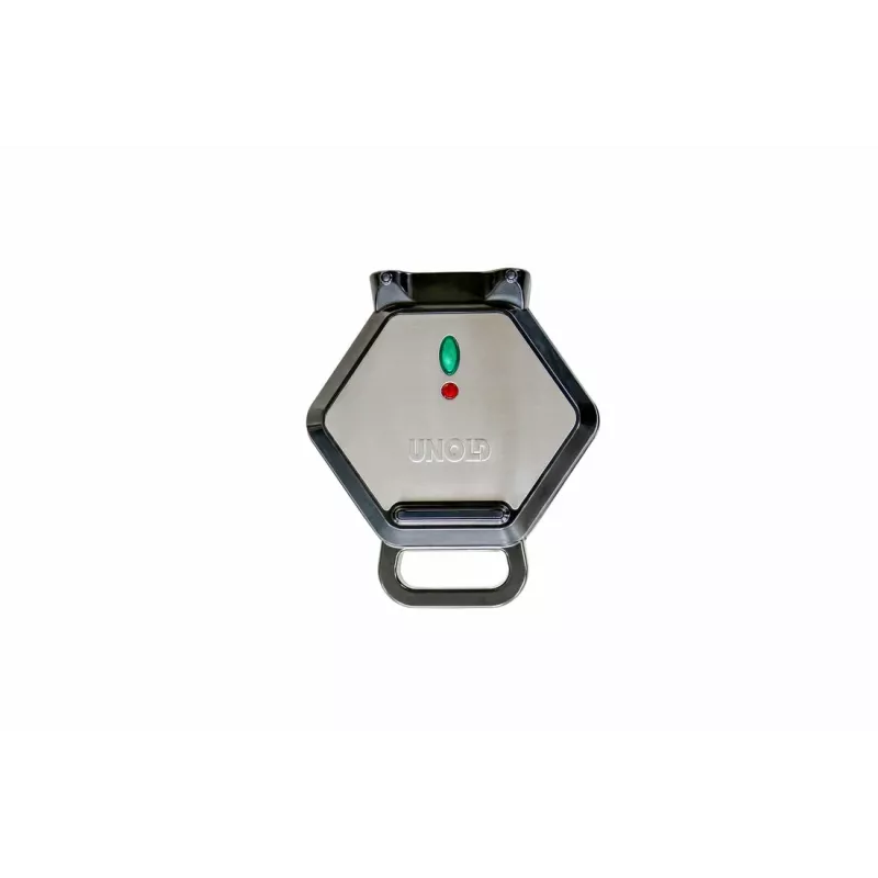 Unold Bobby 1 βάφλας 700 W μαύρο, ασημί