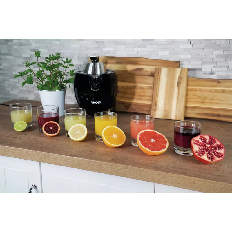 Unold 78135 Power Juicy στίφτης εσπεριδοειδών, μαύρος