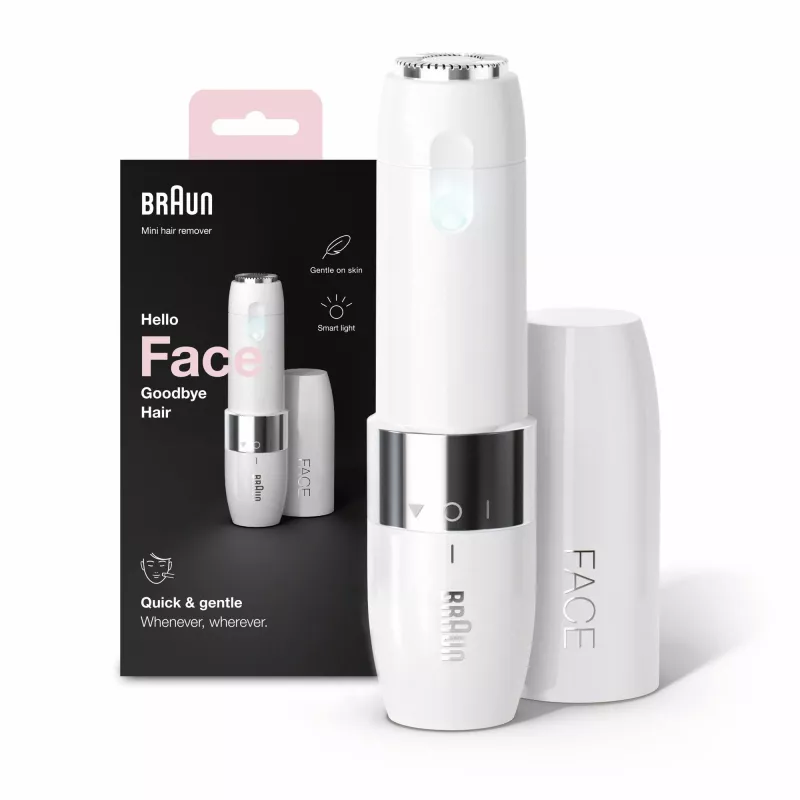 Braun Face FS1000 μίνι αποτριχωτική προσώπου για γυναίκες - Λευκό