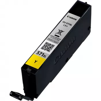 Canon CLI-571XL High Yield κίτρινη μελανωτή κασέτα