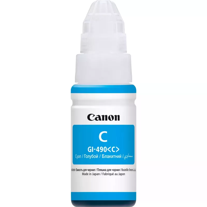 Canon GI-490C, κυανό, Canon, 70 ml, Ιαπωνία, 1 τεμ.