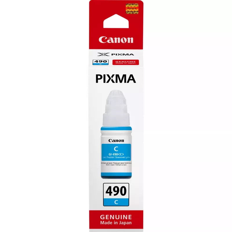 Canon GI-490C, κυανό, Canon, 70 ml, Ιαπωνία, 1 τεμ.