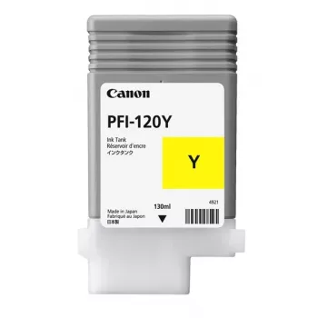 Μελάνι Canon PFI-120Y 1 τεμ. Γνήσιο Κίτρινο