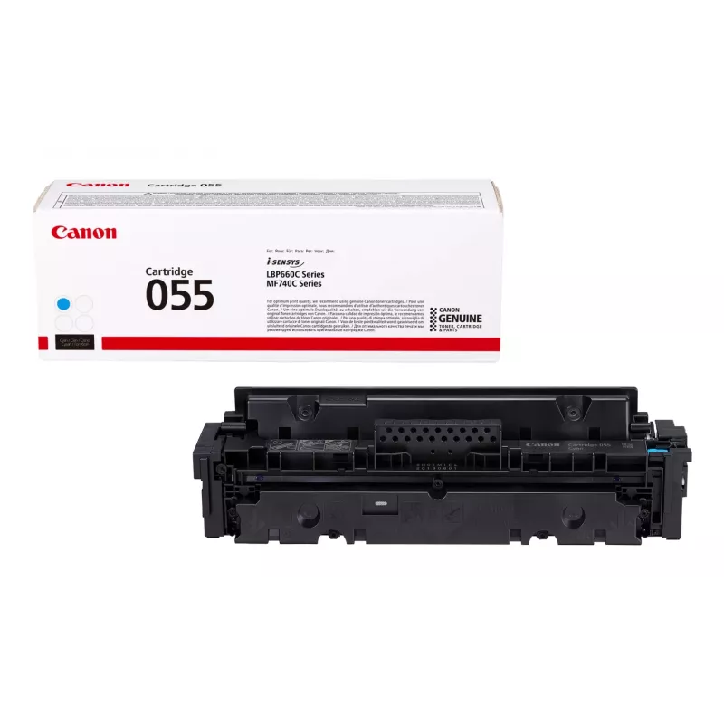 Κασέτα τόνερ Canon 055 1 τεμ. Γνήσιο Κυανό