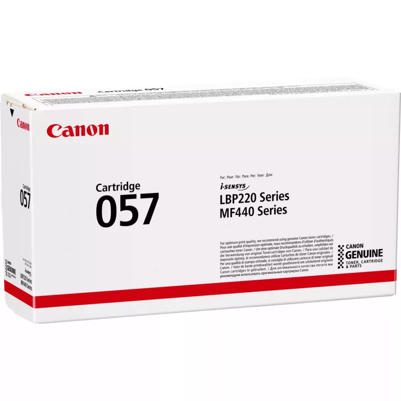 Κασέτα τόνερ Canon 057 1 τεμ. Γνήσιο Μαύρο