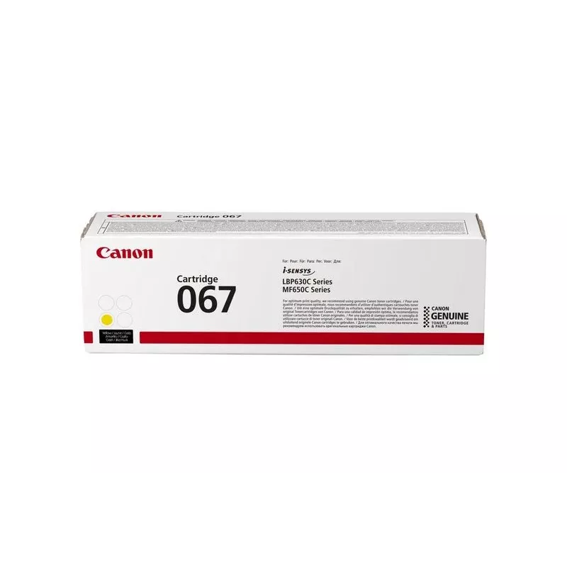Canon 067 τόνερ 1 τεμ. γνήσιο κίτρινο