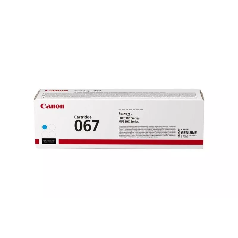 Canon 067 τόνερ 1 τεμ. γνήσιο cyan