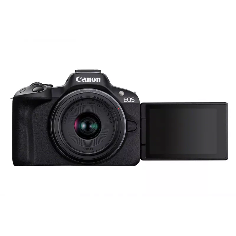 Mirrorless κάμερα Canon EOS R50 μαύρη 24,2 MP βίντεο 4K