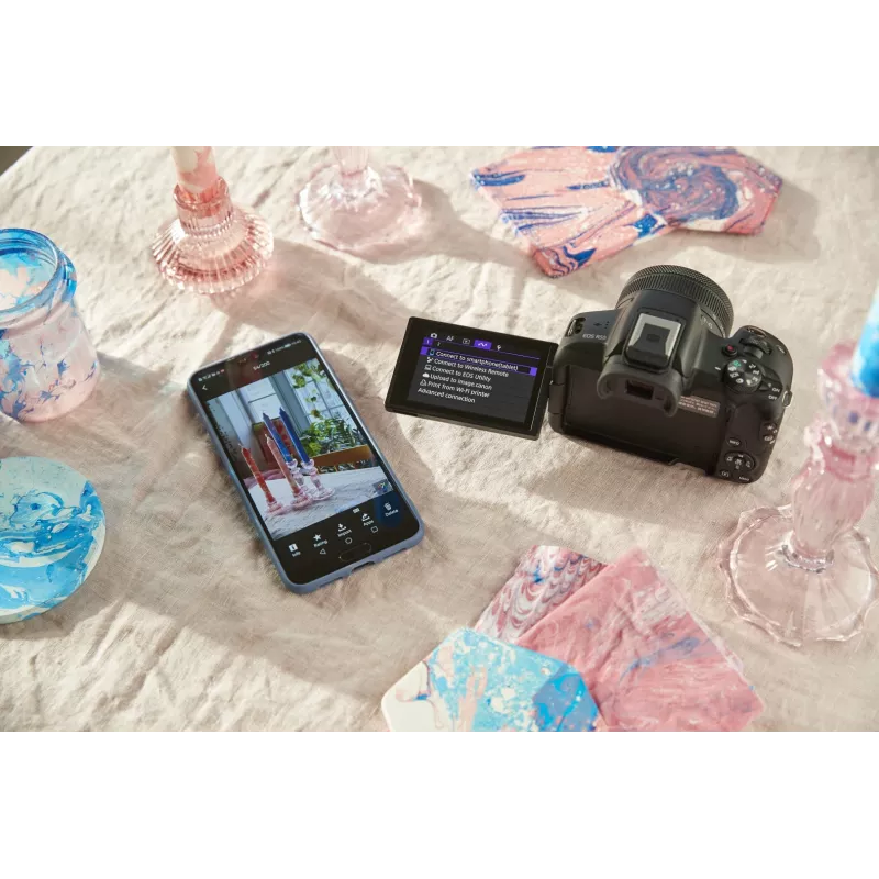 Mirrorless κάμερα Canon EOS R50 μαύρη 24,2 MP βίντεο 4K