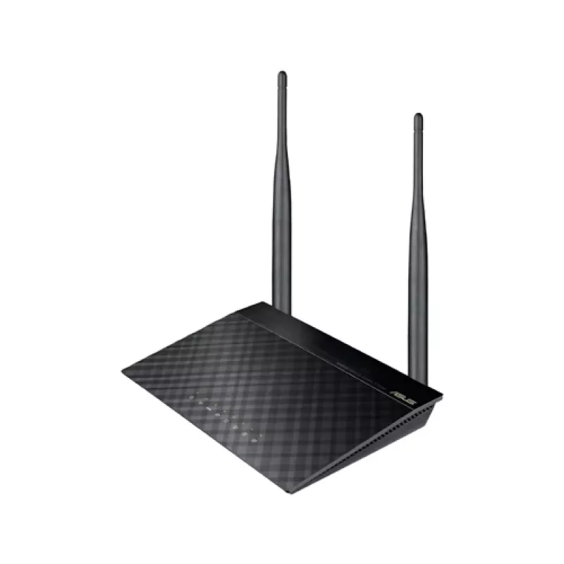 ASUS RT-N12E router Wi-Fi Fast Ethernet μαύρο, μεταλλικό