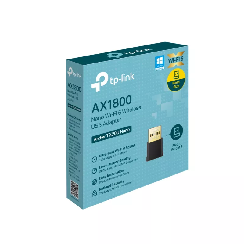 TP-Link Archer AX1800 Nano Wi-Fi 6 WLAN USB adapter