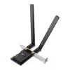 TP-Link AX1800 Wi-Fi 6 Bluetooth 5.2 PCIe αντάπτορας, εσωτερικός, ασύρματος, PCI Express, Wi-Fi / Bluetooth, 1800 Mbit/s, μαύρο