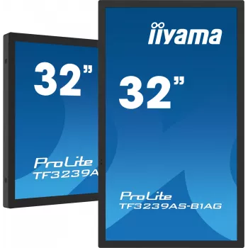 iiyama TF3239AS-B1AG οθόνη υπολογιστή 80 cm (31,5 ίντσες) 1920 x 1080 pixel Full HD LED οθόνη αφής μαύρο